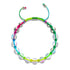 Spectre | Arc-en-ciel blanc | Argent | Bracelet Charmballa Verre Sirène